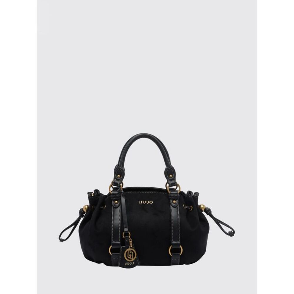 Liu Jo Women Liu Jo Gerona Handbag In Suede-Effect Synthetic Leather With Charm